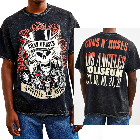 Bravado Other - Guns N Roses Mineral Wash T-Shirt L NWT